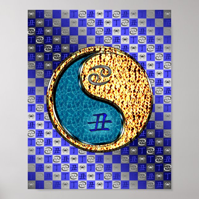 Cancer & Fire Ox Poster (Framsidan)