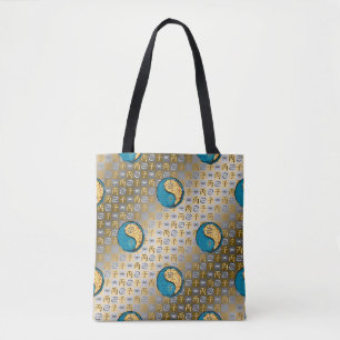 Cancer & Fire Rat Totebag Tygkasse