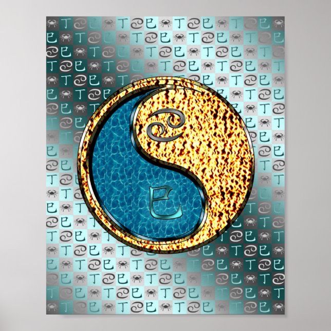 Cancer & Fire Snake Poster (Framsidan)