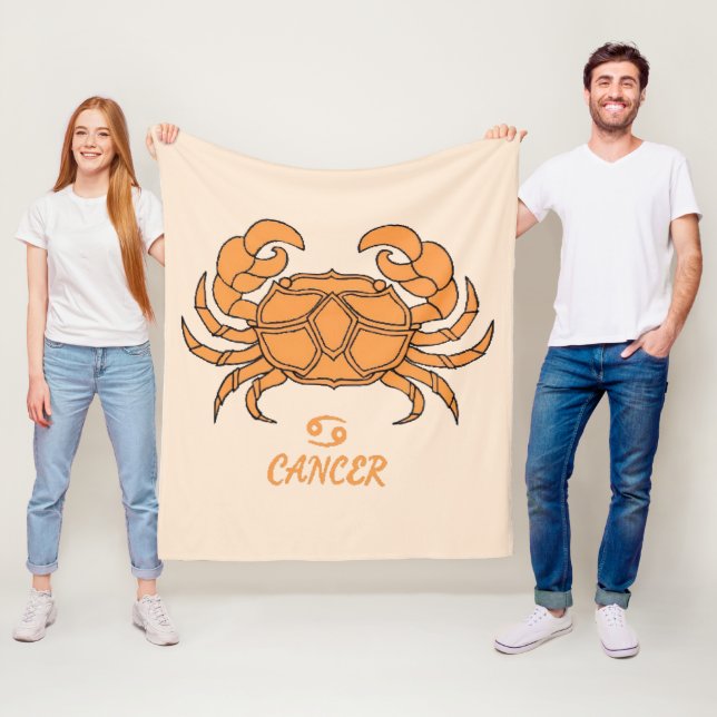 Cancer Fleece Blanket (På plats)