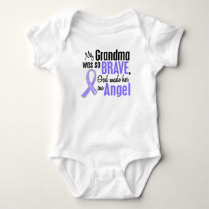 Cancer för mormor för ängel 1 Esophageal T-shirt