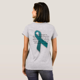 Cancer förändrar vår inspirerande garanti t-shirt