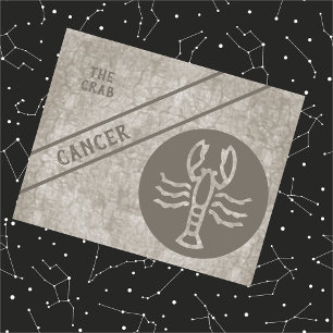 Cancer från Stjärntecken Kollektion Vykort