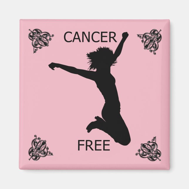 CANCER FREE MAGNET (Framsidan)