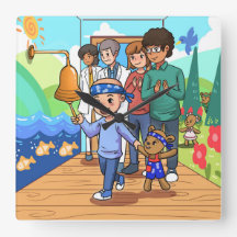 Cancer Free Survivor Wall Clock