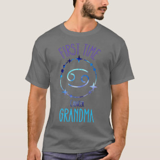 Cancer Grandma Zodiac Symbol First Time Grandma An T Shirt