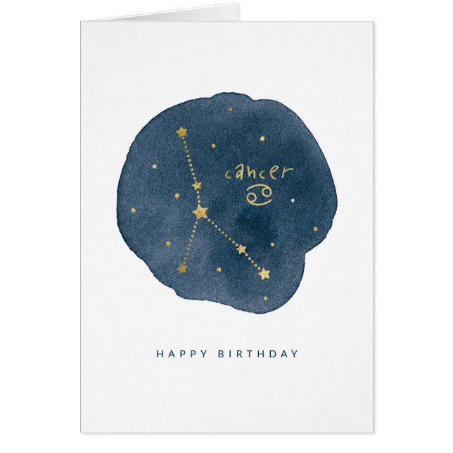 Cancer Hälsningskort (Framsidan)