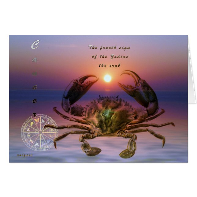 Cancer Hälsningskort (Framsidan Horizontal)