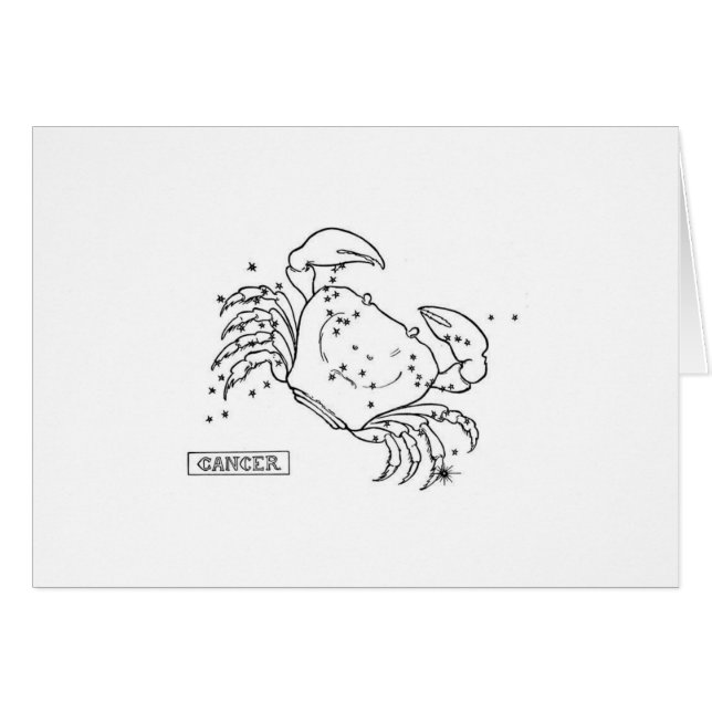 Cancer Hälsningskort (Framsidan Horizontal)