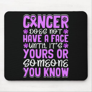Cancer har ingen Ansikte förrän.. Musmatta