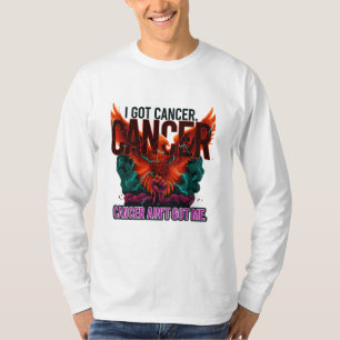 Cancer Har Inte Mig" Phoenix Styrka T-shirt