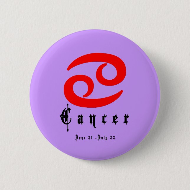 Cancer, Horoscope, zodiak, astrologi Knapp (Framsida)