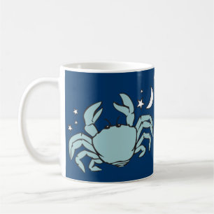 Cancer i Crab-mugg Kaffemugg
