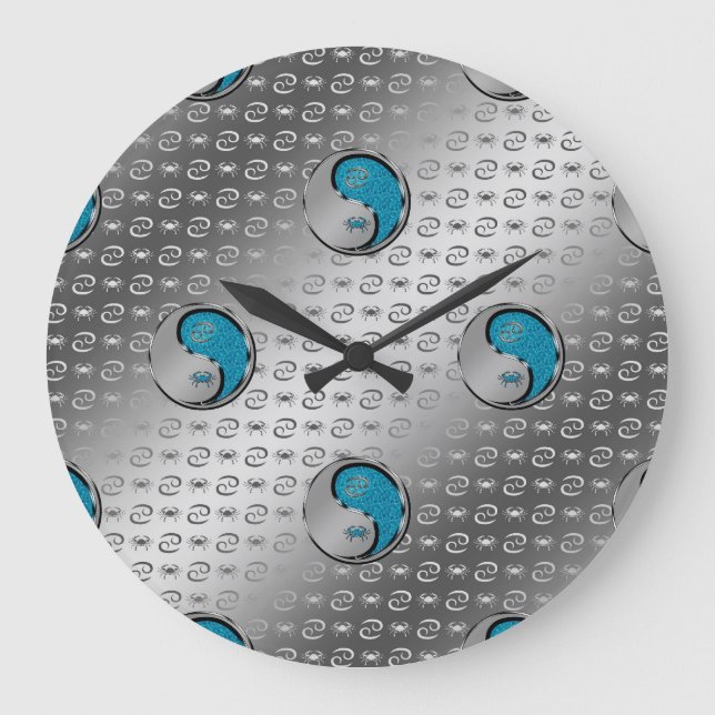 Cancer i Crab Stor Klocka (Framsida)