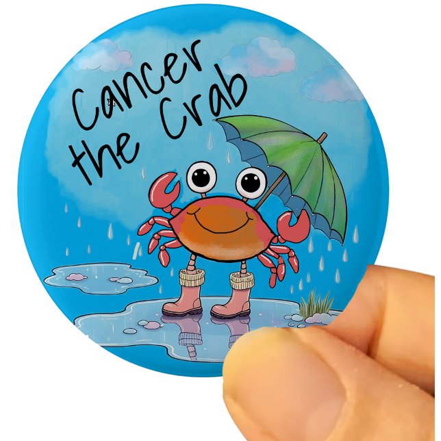 cancer i Crab zodiac stjärnkonstellation Knapp (Skapare uppladdad)