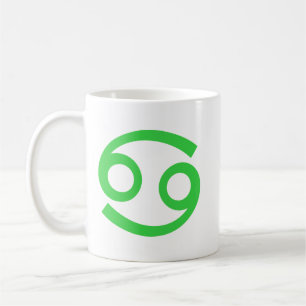 Cancer i Grönt Kaffemugg