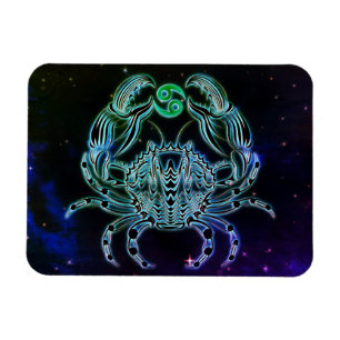 cancer i krabbans zodiakmagnet magnet
