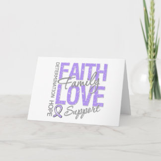 Cancer Inspiring Slogan Collage General Cancer Kort