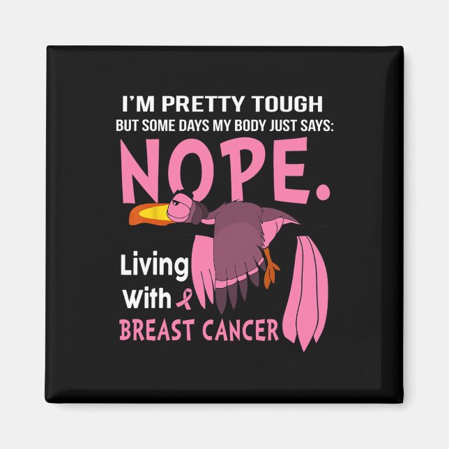 Cancer, jag är Söt Tuff, men några dagar min kropp Magnet (Framsidan)