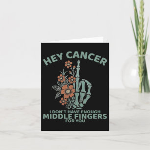 Cancer, jag har inte tillräckligt med Mitten Finge Kort