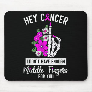 Cancer, jag har inte tillräckligt med Mitten Finge Musmatta