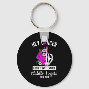 Cancer, jag har inte tillräckligt med Mitten Finge Nyckelring