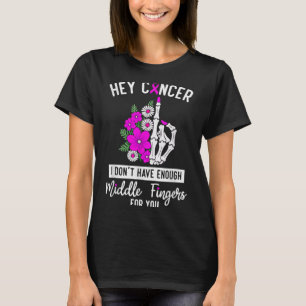 Cancer, jag har inte tillräckligt med Mitten Finge T Shirt