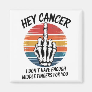 Cancer jag inte har tillräckligt med Mitten Finger Magnet