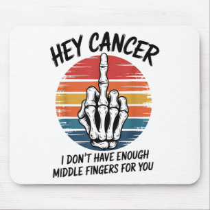 Cancer jag inte har tillräckligt med Mitten Finger Musmatta