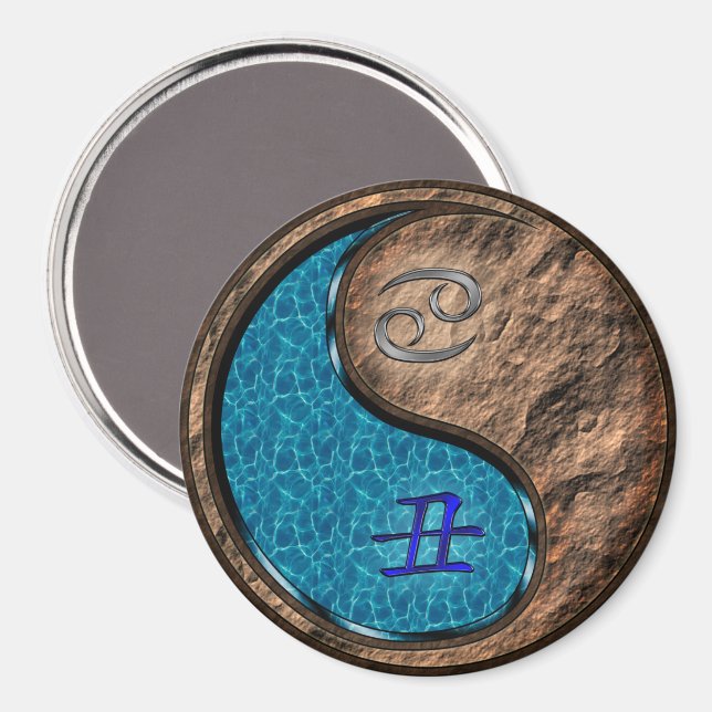 Cancer & Jord Oxe Magnet (Front/Back)