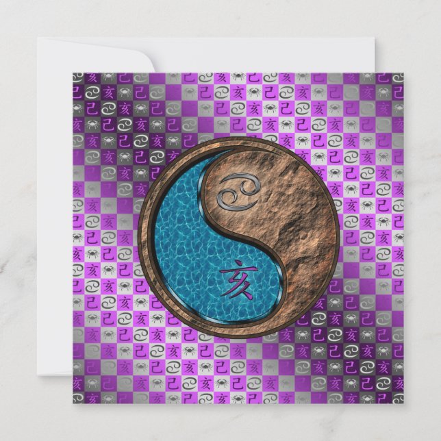 Cancer & Jordsvin Kort (Framsida)