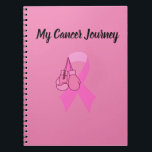 Cancer Journey Notebook Anteckningsbok<br><div class="desc">från Mahogany Vida Creations</div>