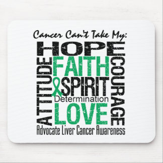 Cancer kan inte ta min hoppfull levercancer musmatta
