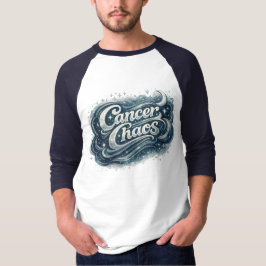 Cancer Kaos | Moody Moon Zodiac Astrologi T-Shirt