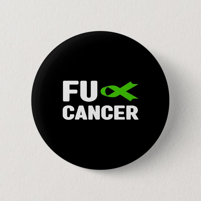 Cancer - Knulla Gallgångscancer Medvetenhet 4  Knapp (Framsida)