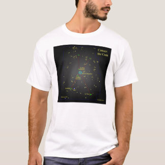 Cancer krabbakonstellationen t-shirt