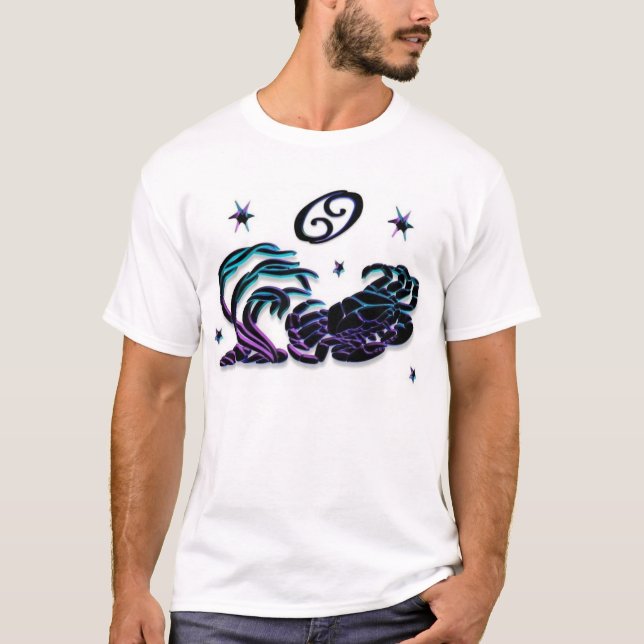 Cancer krabban t-shirt (Framsida)