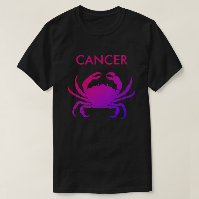Cancer krabbaT-tröja Tröja (Design framsida)