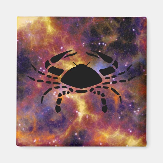 cancer krabbmagnet magnet (Framsidan)