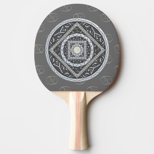 Cancer Mandala Pingisracket (Framsidan)