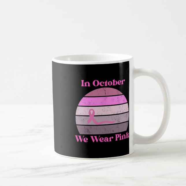Cancer Medvetenhet  Kaffemugg (Höger)