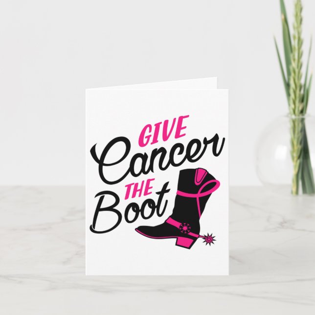 Cancer Medvetenhet om bröstcancer vid starten Kort (Framsida)