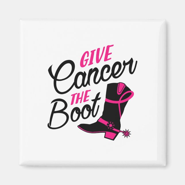 Cancer Medvetenhet om bröstcancer vid starten Magnet (Framsidan)