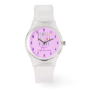 CANCER MEDVETENHETSPERSONAL ARMBANDSUR