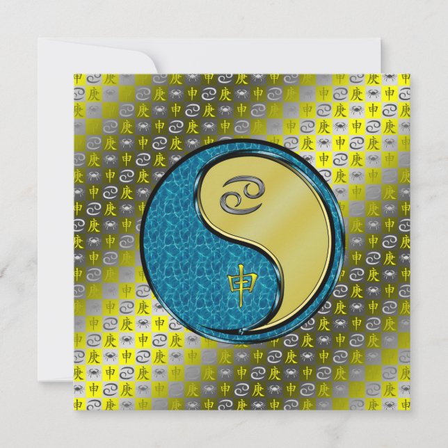 Cancer & Metal Monkey Kort (Framsida)