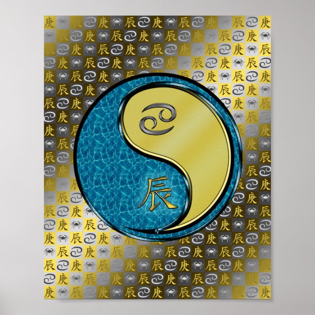 Cancer & Metall Dragon Poster (Framsidan)