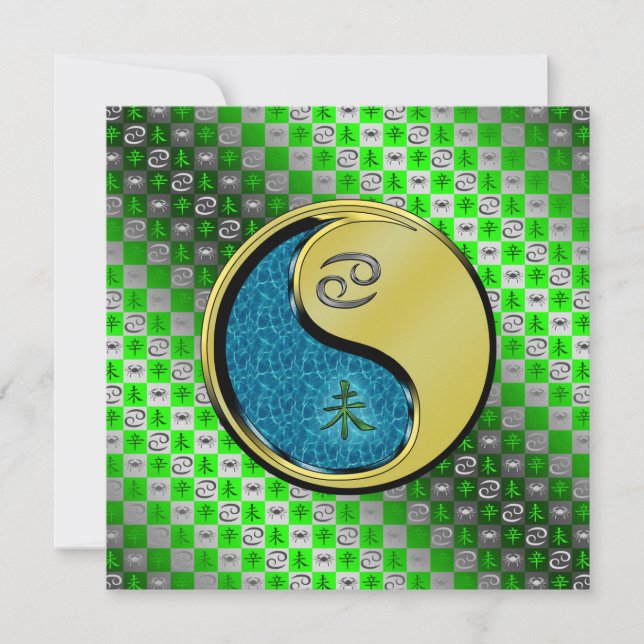 Cancer & Metall Goat Kort (Framsida)