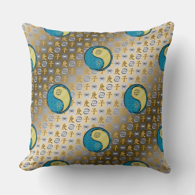 Cancer & Metallråtta Kudde (Framsida)