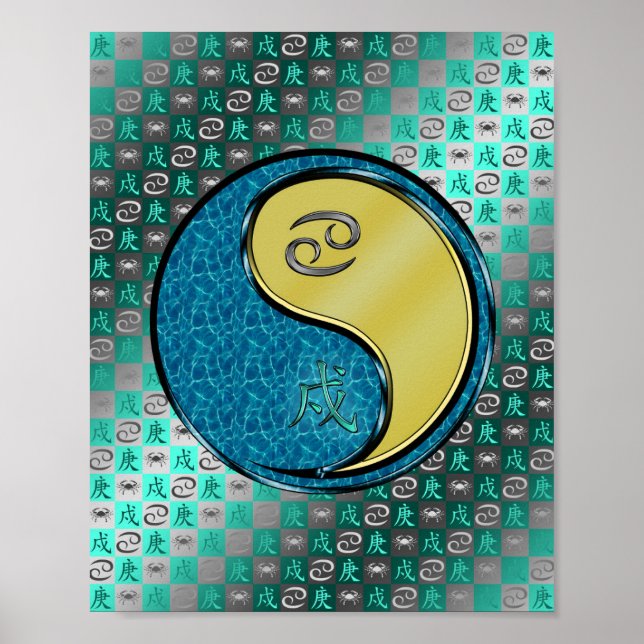 Cancer och Metall Hund Poster (Framsidan)