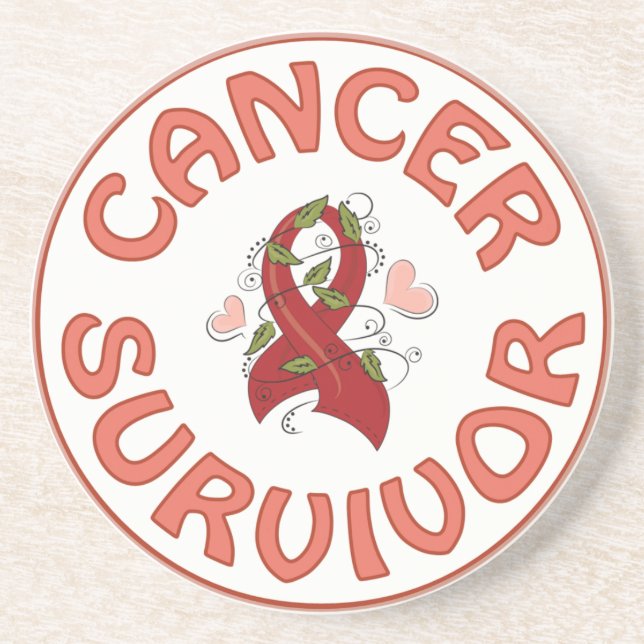 CANCER ÖVERLEVIVOR UNDERLÄGG (Framsidan)